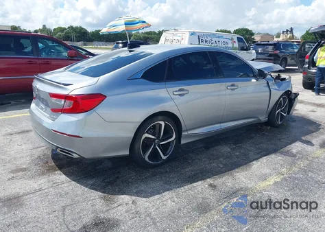 2022 Honda Accord Sport from USA, damaged, VIN 1HGCV1F3XNA091321